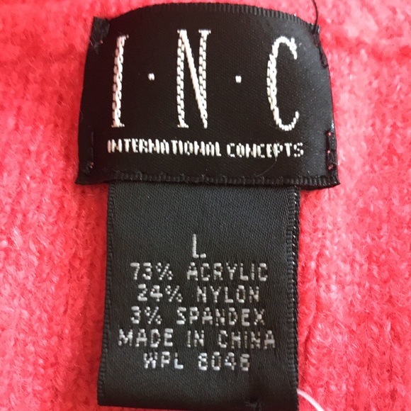 INC orange shrug cardi - Picture 7 of 9